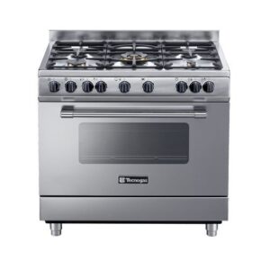 Tecnogas 5 Burners Glass Top Cooking Range P3X96G5VC