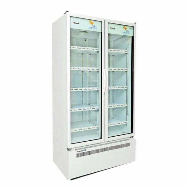 Caravell Commercial Visi Chiller MEC- 1000 FG Swing Doors (2 Doors)