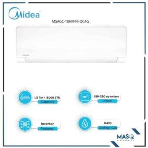 Midea 1.5 Ton Xtreme Save DC Inverter Heat & Cool Air Conditioner T3 Compressor