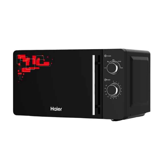 Haier Microwave Oven HMW-20MHES Solo Black (New) - Image 2