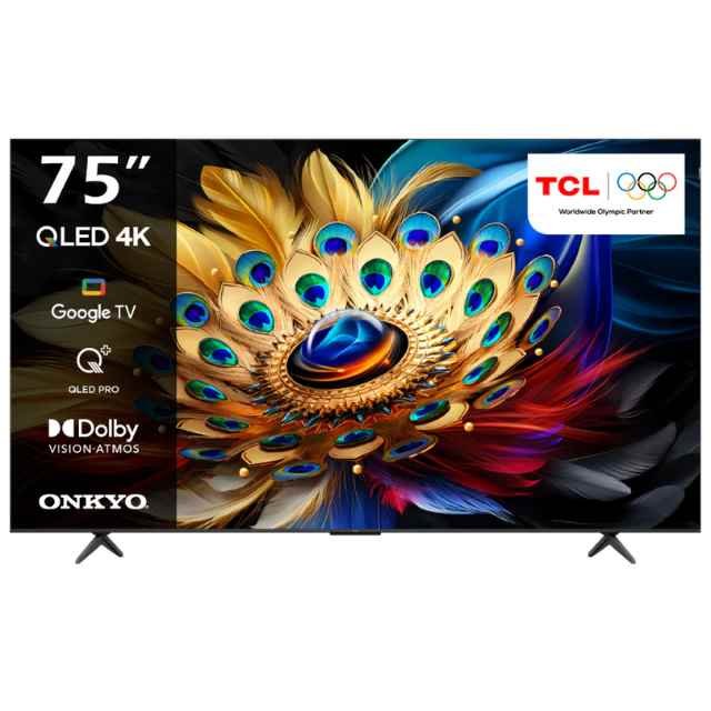 TCL 75 Inches 4K Android QLED TV 75C655