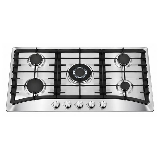 Generaltec Gas Hob 5 Burner ARB-595N-SF Steel
