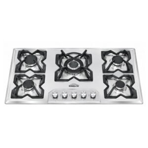Generaltec Gas Hob 5 Burner ARB-59S2 Steel