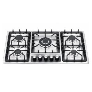 Generaltec Gas Hob 5 Burner ARB699SG Steel